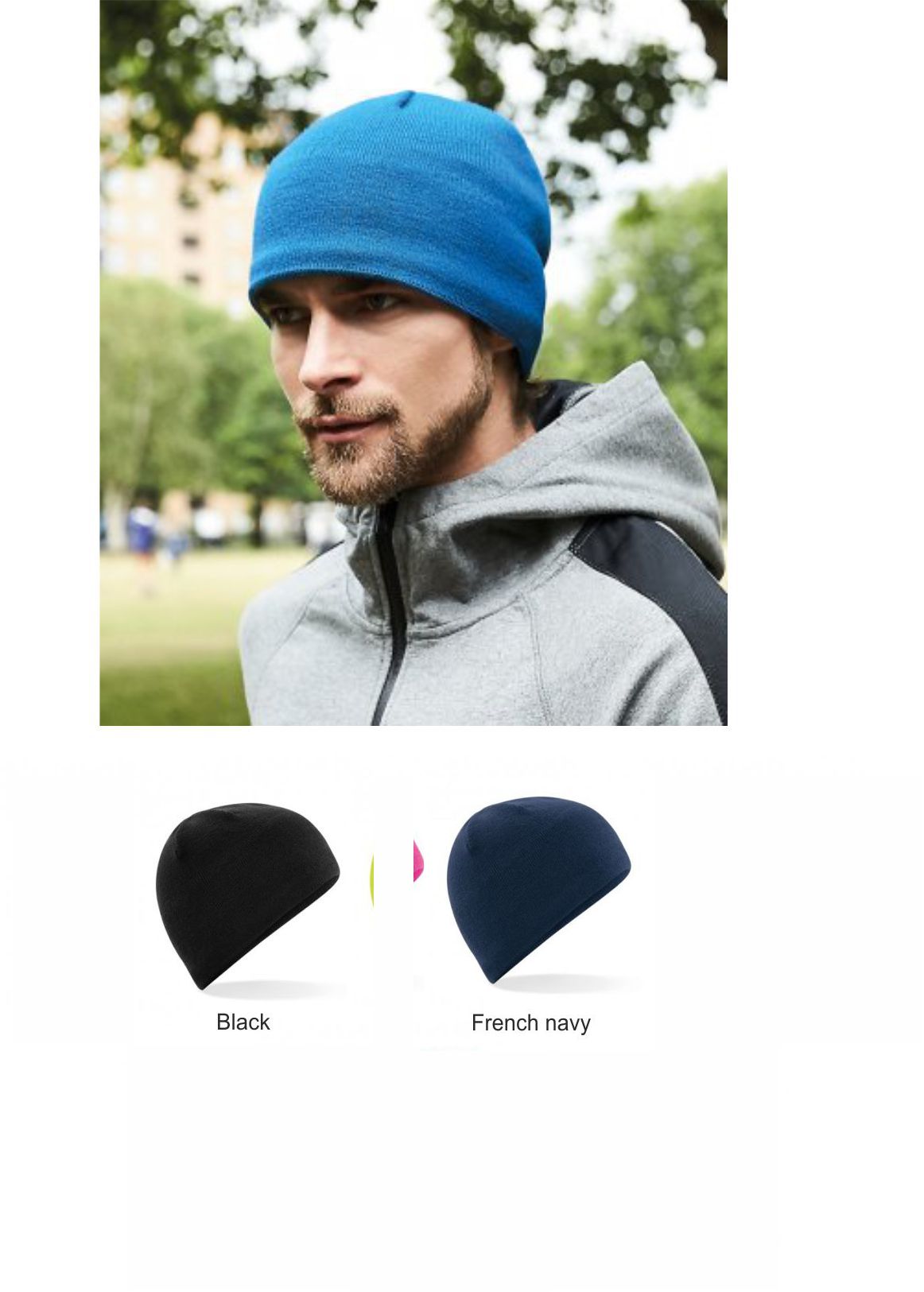 BB444 Beechfield Active Performance Beanie - Click Image to Close